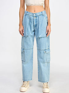 THE DENIM  CARGO PANTS