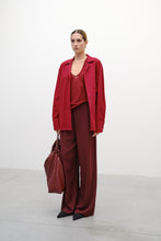 Load image into Gallery viewer, CAMISA POPELIN BURGUNDY