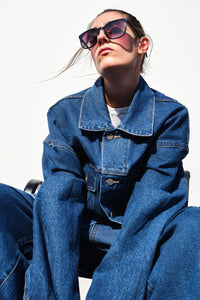 JACKET DENIM OVERSIZE