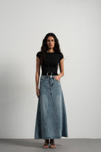 Load image into Gallery viewer, FALDA LARGA DENIM