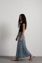 Load image into Gallery viewer, FALDA LARGA DENIM