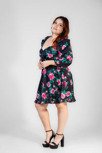 THE FLORI DRESS - PLUS SIZE