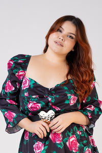 THE FLORI DRESS - PLUS SIZE